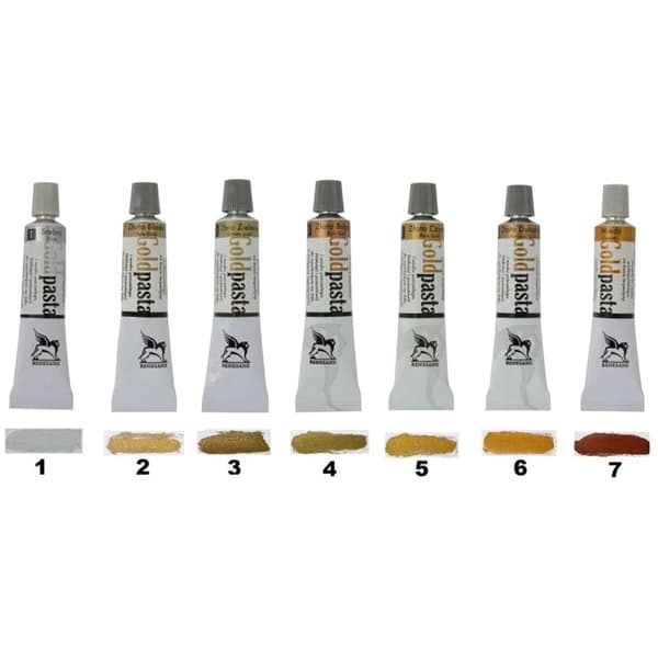 Forgyldningspasta Renesans GoldMetallic pasta retouchering 20ml 3 GULD GRØN