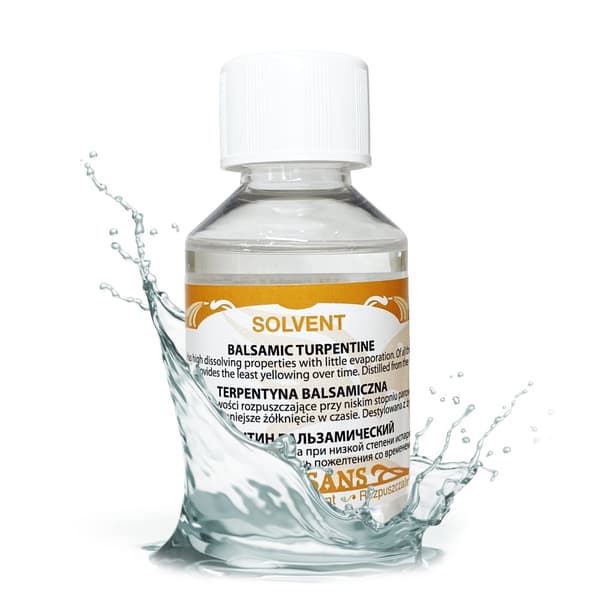 Gummi terpentin opløsningsmiddel til oliemaling Renesans 100ml