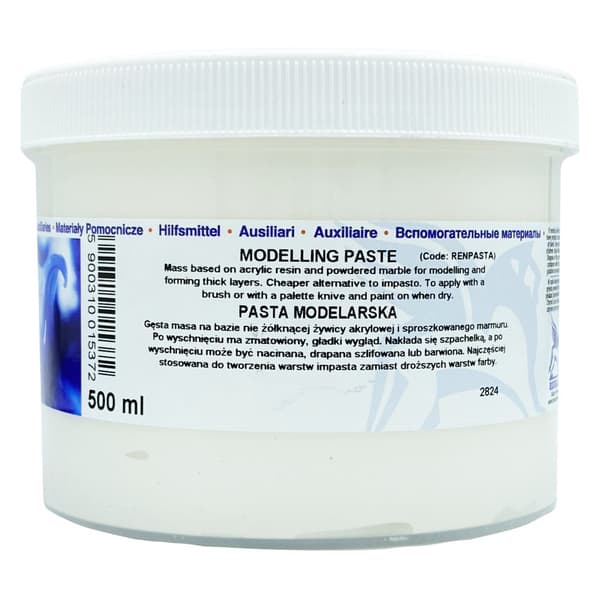Klistra in modellering massa strukturell 3D impasto och reliefer Renesans 500ml
