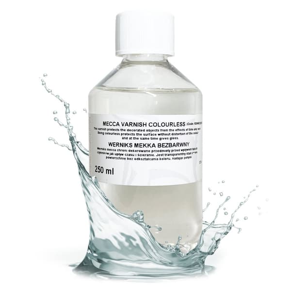 MEKKA lak farveløs til forgyldning af beskyttelsesmedium Renesans 250ml