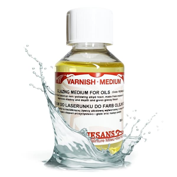 Medium til LASING til oliemaling transparent Renesans glans 100ml