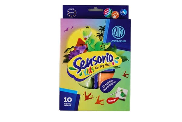 Astra Sensorio Kids modelllera paket 10 dinosaurier