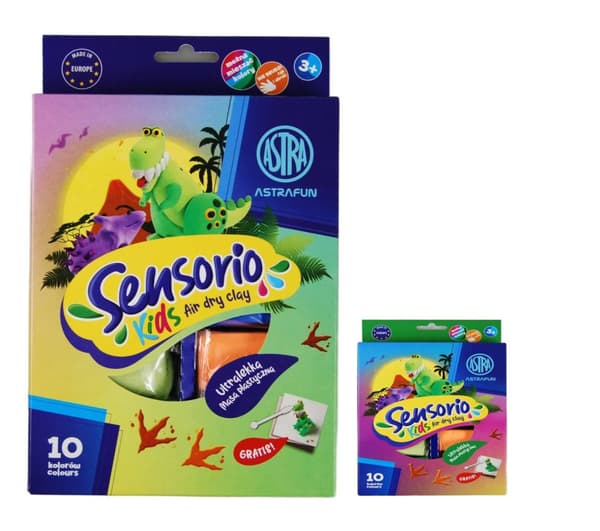 Astra Sensorio Kids modelllera paket 10 dinosaurier