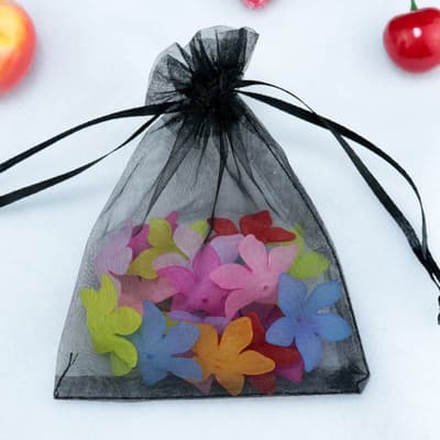 Organzapåsar 50-pack Svart