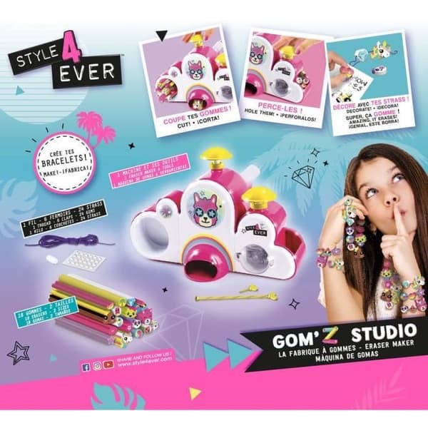 CANAL LEKSAKER - Gom'z Studio - La Fabrique a Gommes - Skapa ditt tandkött
