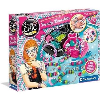 CLEMENTONI Crazy Chic - Mångfärgade armband - Skapande av smycken