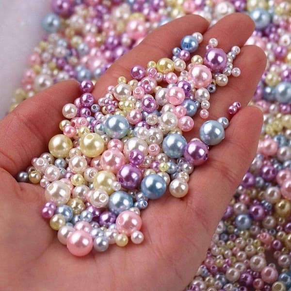 Akrylperler - 150 stk - Smykkefremstilling - DIY - Perleimitation