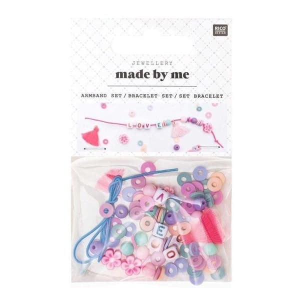 Armbandsskapande kit - Rico Design - Kärlek - Flerfärgad - För barn - Från 3 år