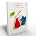 Miniatyrbild 1 av 4: French Kits Sy Kit - Knots &amp; Pompom - Medium Level - 6 stycken - Blå