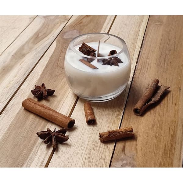 Kit DIY Doftljus med kryddor - Märke - Modell - Doftljus - Glasbehållare - Kryddor