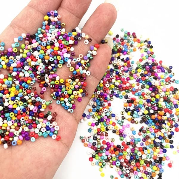 Seed beads - 2mm - 1000st - Färgglada