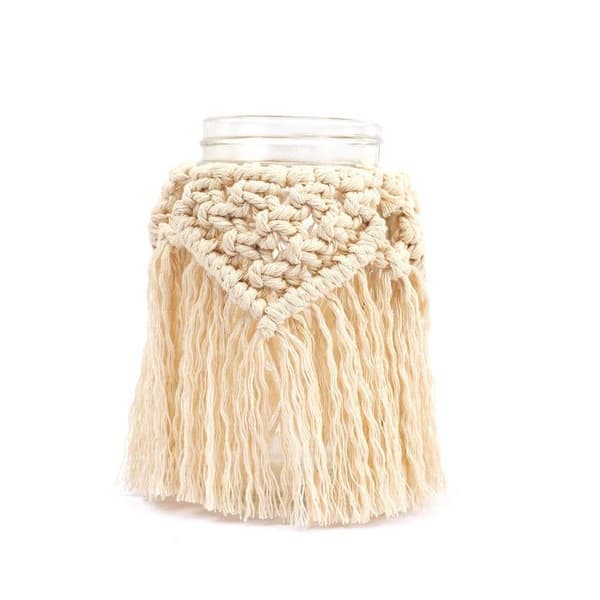 DIY-kit - Doftljus - Makramé - Trendigt - Inredning - Vuxen