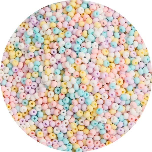 Frøperler - 2mm - 2000stk - Macarons Iskrem