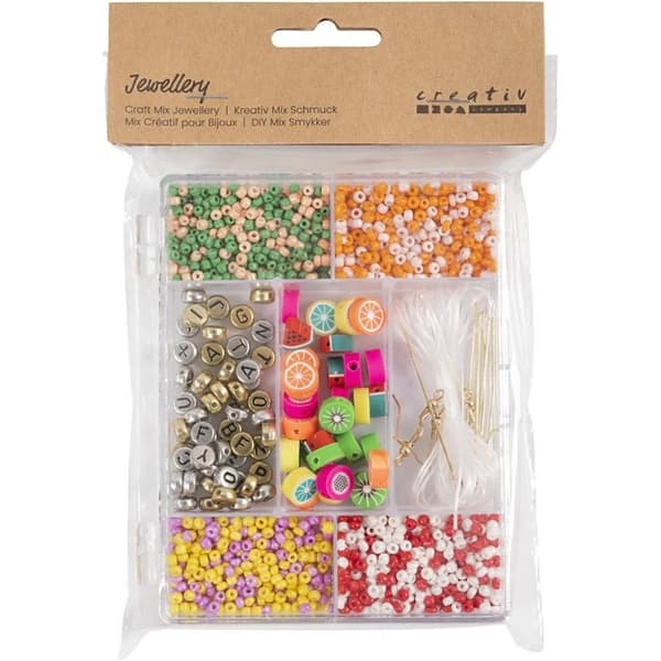 Smyckestillverkning DIY Kit - Fresh Fruits - 1600 delar!