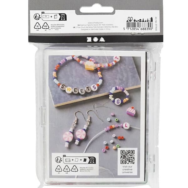 Smyckestillverkning DIY Kit - Godismix Pastellfärger