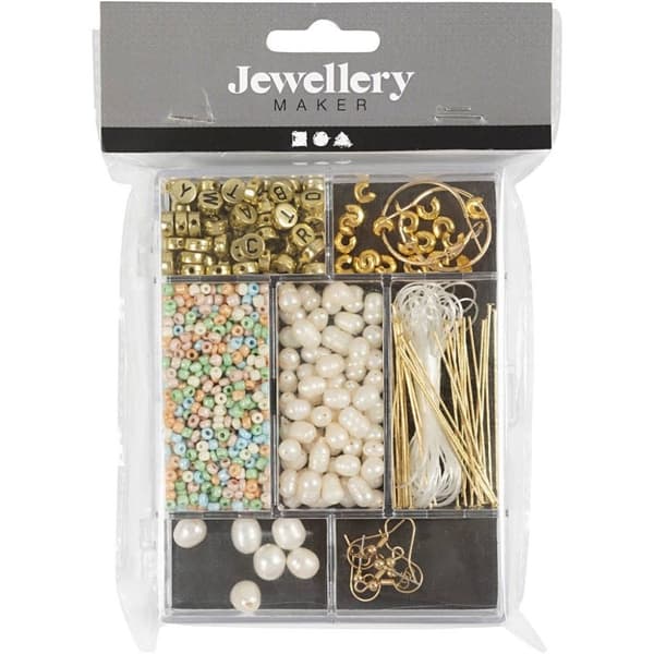 Smyckestillverkning DIY Kit - Sötvattenspärlor