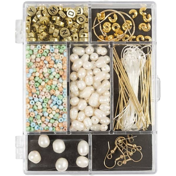 Smyckestillverkning DIY Kit - Sötvattenspärlor