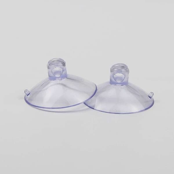 20 st små sugproppar av transparent plast - 35mm