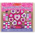 Miniatyrbild 1 av 2: Träpärlspel - MELISSA &amp; DOUG - Sparkling Hearts - Rosa - För barn från 3 år och uppåt