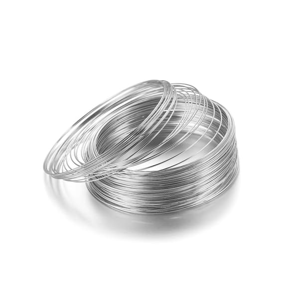 INF Minnestrålspole i stål, 0,6 mm tråddiameter, 100 løkker/pakke, 44 g