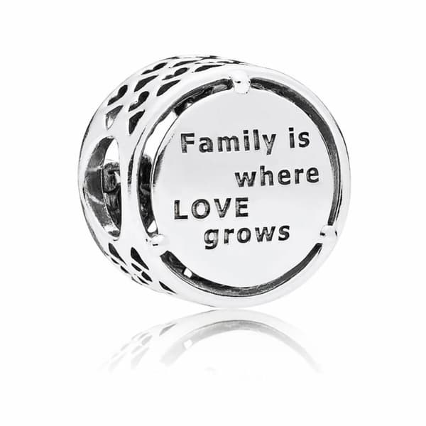 Charm til kvinder Pandora OPENWORK FAMILY ROOTS