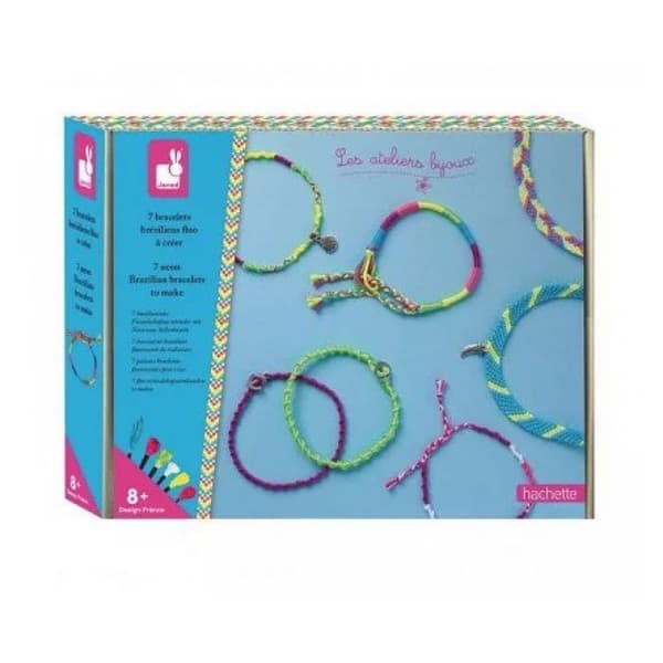 7 Fluorescerande Brasilianska Armband