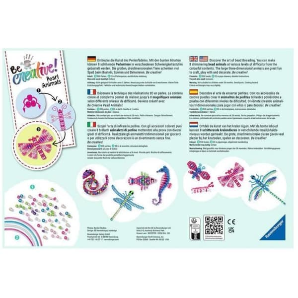 Djurpärlsets, Ravensburger - Blandat - Från 6 år