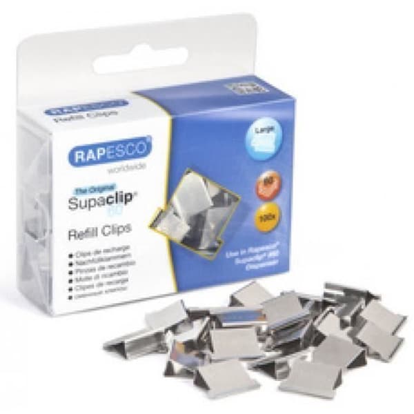 RAPESCO Brevpapper - Tillbehör RAPESCO Clips ... dokument Supaclip 60, 250 stycken, 231880