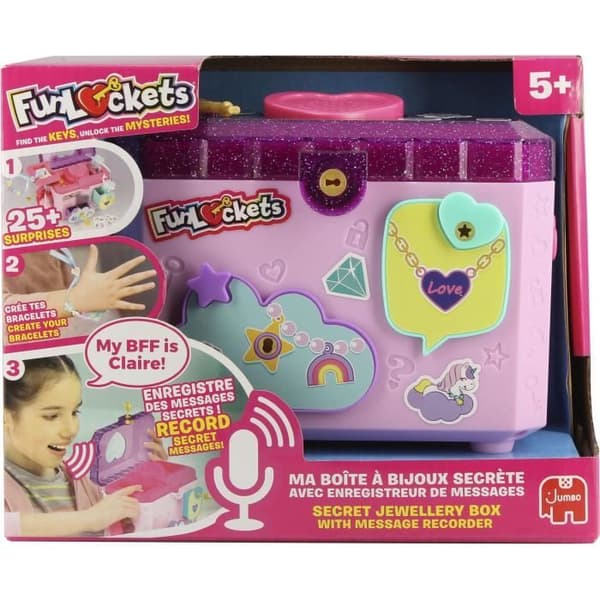 Elektronisk smyckeskrin - KD - Funlockets - My Secret Electronic Smyckeskrin - Mer än 25 överraskningar