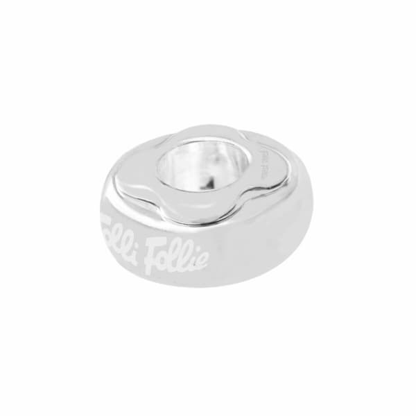 Dampärlor Folli Follie 1P13F006 Silvrig 1 cm