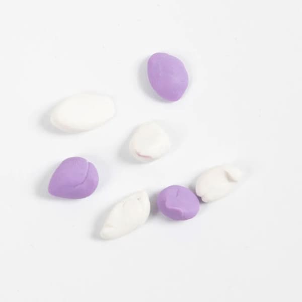 DIY Kit Smycken - Marmorerade Örhängen Av Lera