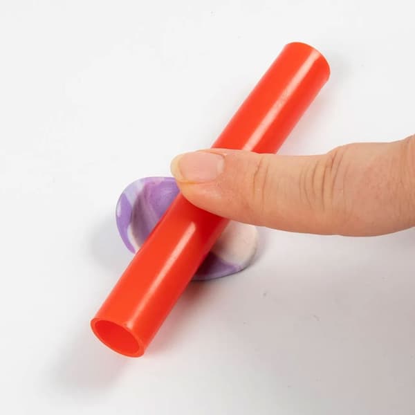 DIY Kit Smycken - Marmorerade Örhängen Av Lera