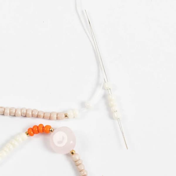 DIY Kit Smycken - Halsband och Armband - Rosenkvarts