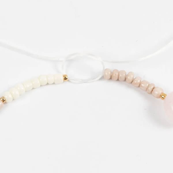 DIY Kit Smycken - Halsband och Armband - Rosenkvarts