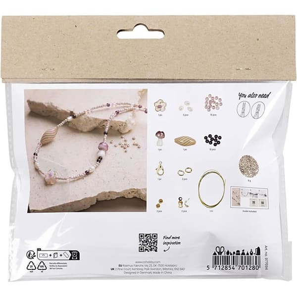 DIY Kit Smycken - Halsband Pink Harmony