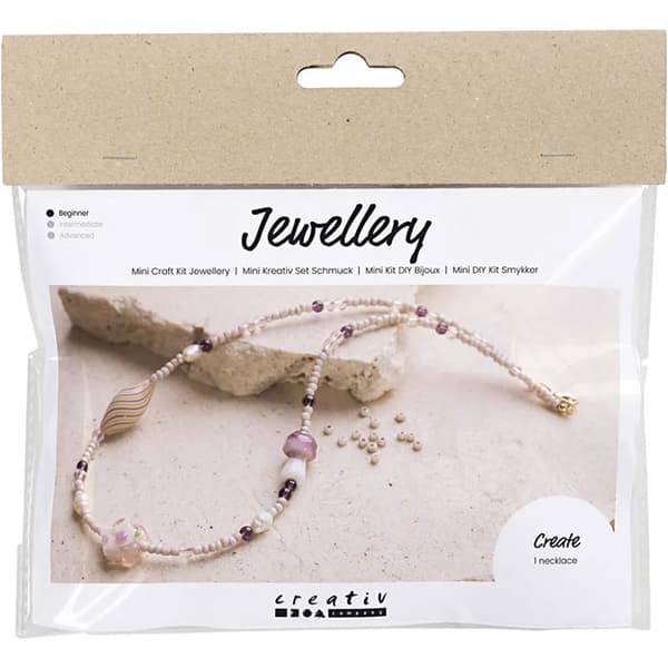 DIY Kit Smycken - Halsband Pink Harmony