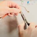 Miniatyrbild 5 av 7: DIY Kit Smycken - Färgglatt Halsband Med Sötvattenspärlor