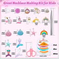 Miniatyrbilde 6 av 7: DIY Pärlset Unicorn Charmset för Barn och Smyckesälskare
