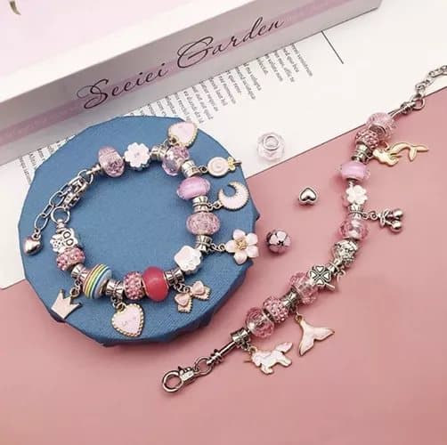 DIY Smycken | Smyckestillverknigskit för Barn | Gör Egna Armband och Halsband