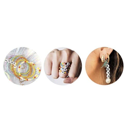 DIY Pärlsmycken, Armband och Halsband Pyssel för Barn
