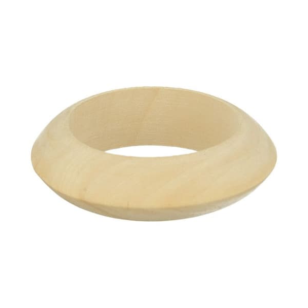 Armband i trä Lucy böjd 25mm