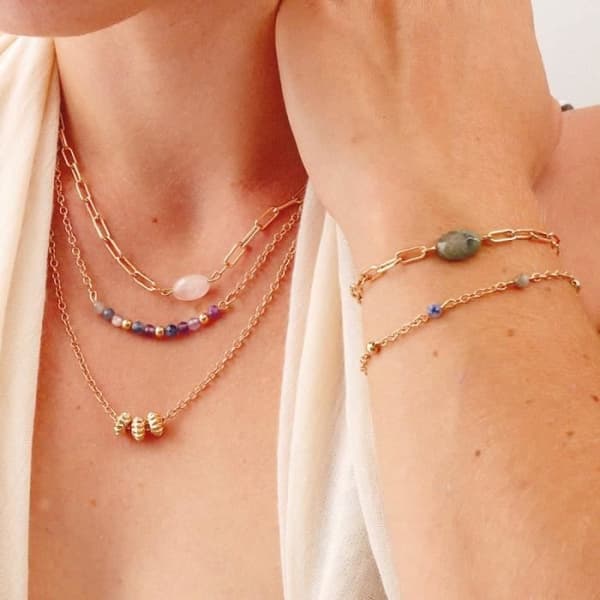 DIY Smycken Kit - Läkande Stenar - Armband och Halsband - Kristaller - Blanda - Från 10 år