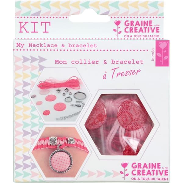 Flätningssmyckeskit - Kärlek - Creative Rose seed