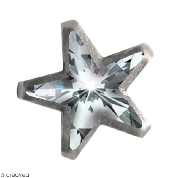 Stjärnklosdubbar - Silver - 11 mm - 20 st
