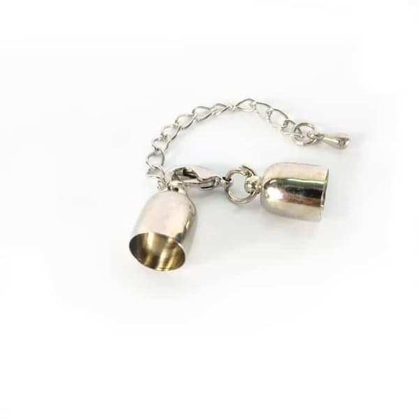 Klocka med silverlås 8mm - Silver creative seed