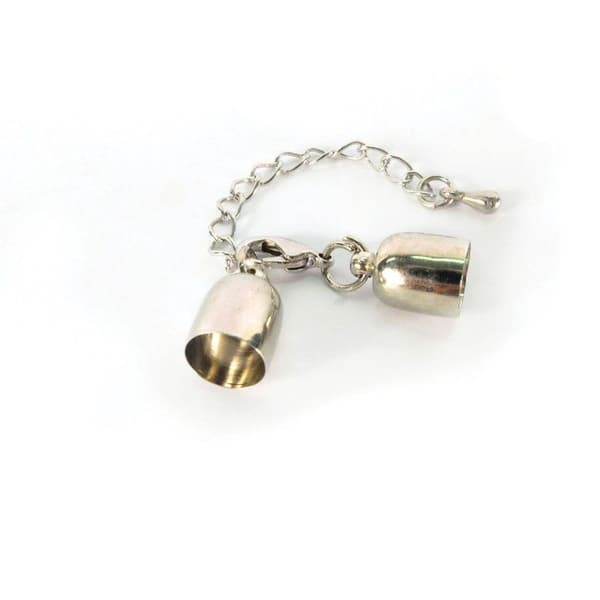 Klocka med silverlås 8mm - Silver creative seed