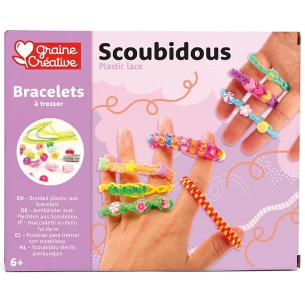 Scoubidous kit - Flätningsarmband