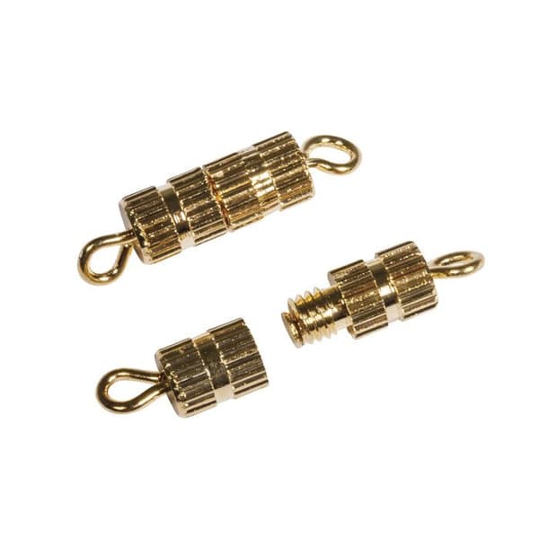 Fäste - RAYHER - 4x16mm - Guld - 3 stycken - Blandad