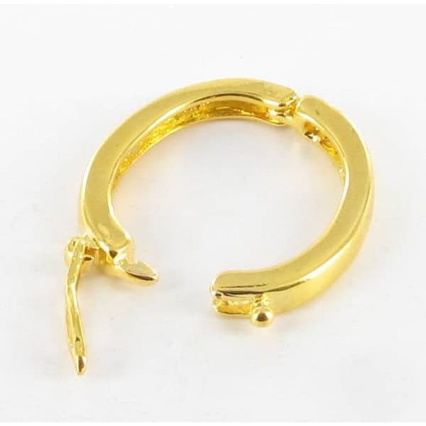 Fermoir menotte för sautoir 22mm Guld