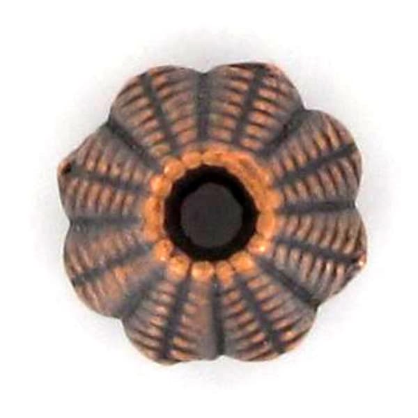 Konisk metallskål Ø 8 mm Kobberfarget 10 stykker